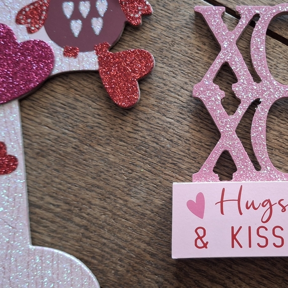 Valentines Owl Tree Decor Set of 2 - Picture 2 of 9